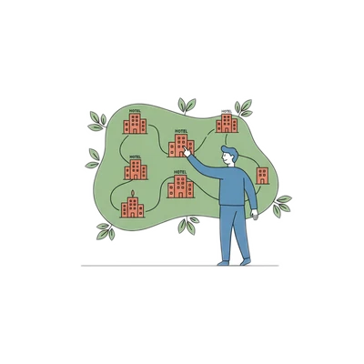 Ilustração de Quero dar o primeiro passo