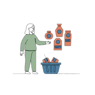 Ilustração do curso Ecoa Compras Responsáveis