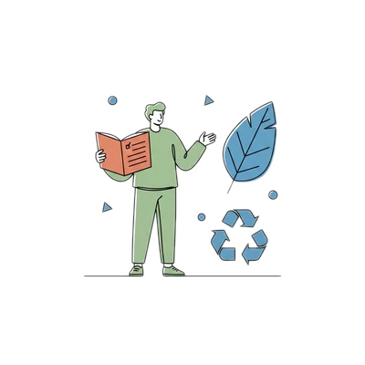 Ilustração do curso Ecoa Práticas Pro